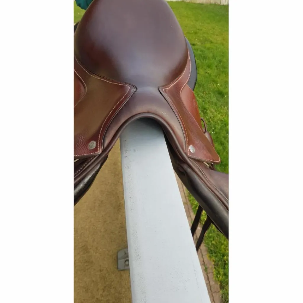 Selle Monoquartier Boeckelo marron 17*Forestier New
