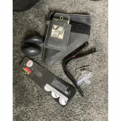 Selle Paddock – Cuir noir – 310*Fouganza Clearance