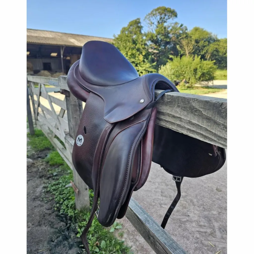 Meyer Selles Mixtes>Selle Marianne 17.5" havane