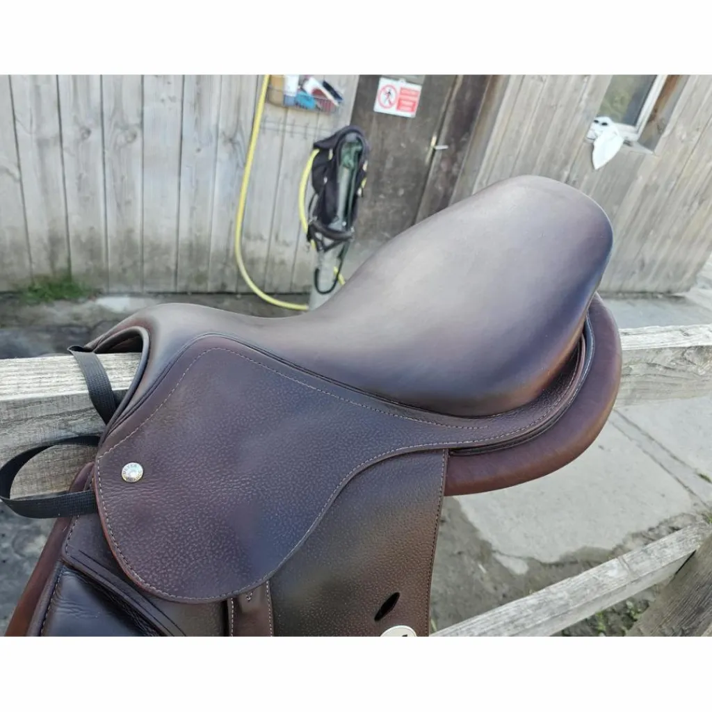 Meyer Selles Mixtes>Selle Marianne 17.5" havane