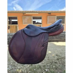 CWD Selles Mixtes>Selle mixte cuir marron