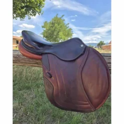 CWD Selles Mixtes>Selle mixte cuir marron