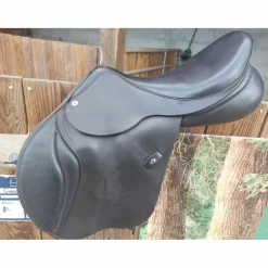 Selle mixte en cuir marron 17,5* Online