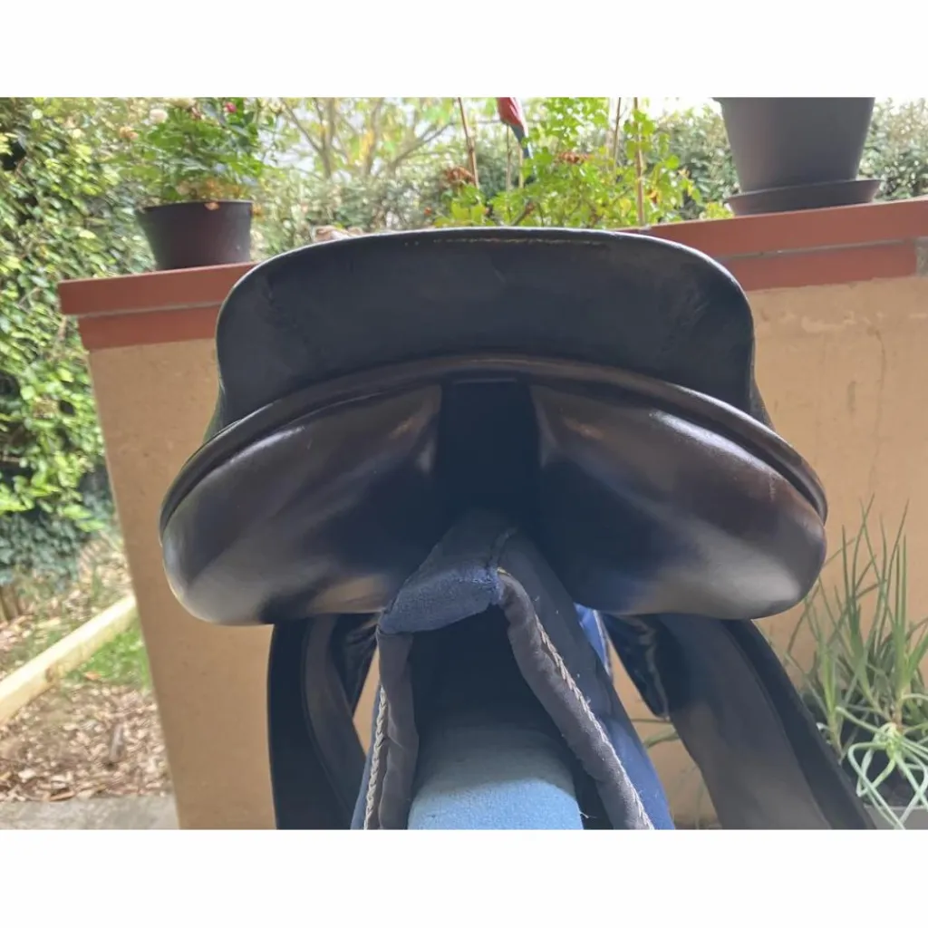 Pessoa Selles Mixtes>Selle mixte taille 17,5, noire