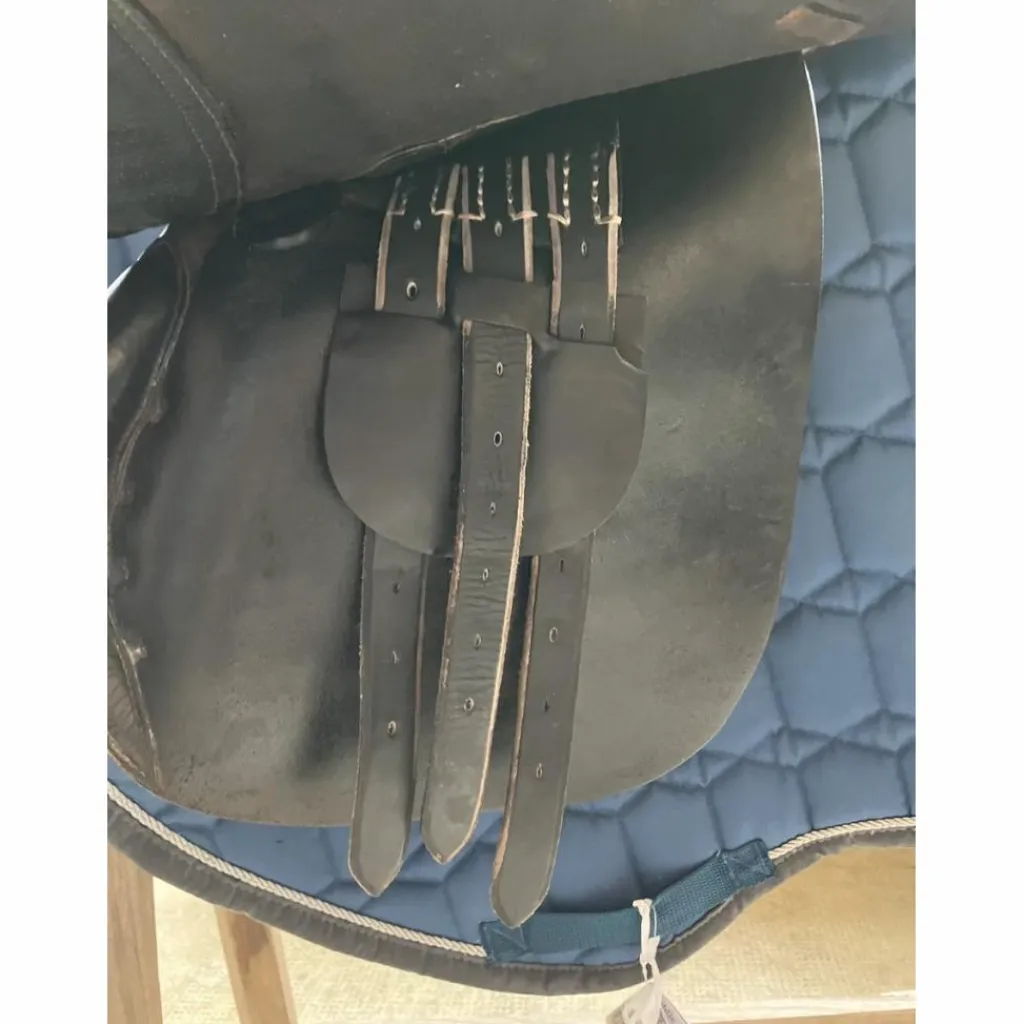 Pessoa Selles Mixtes>Selle mixte taille 17,5, noire