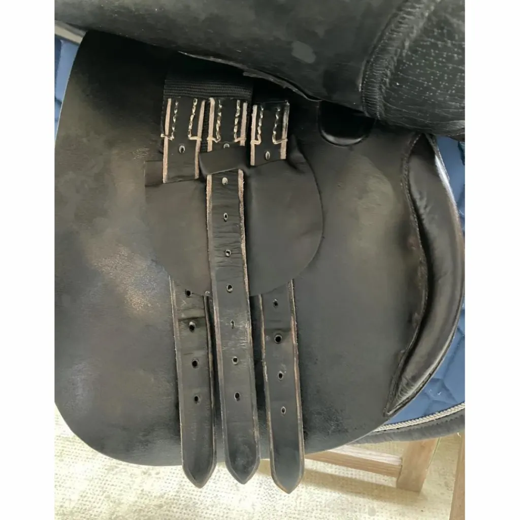 Pessoa Selles Mixtes>Selle mixte taille 17,5, noire