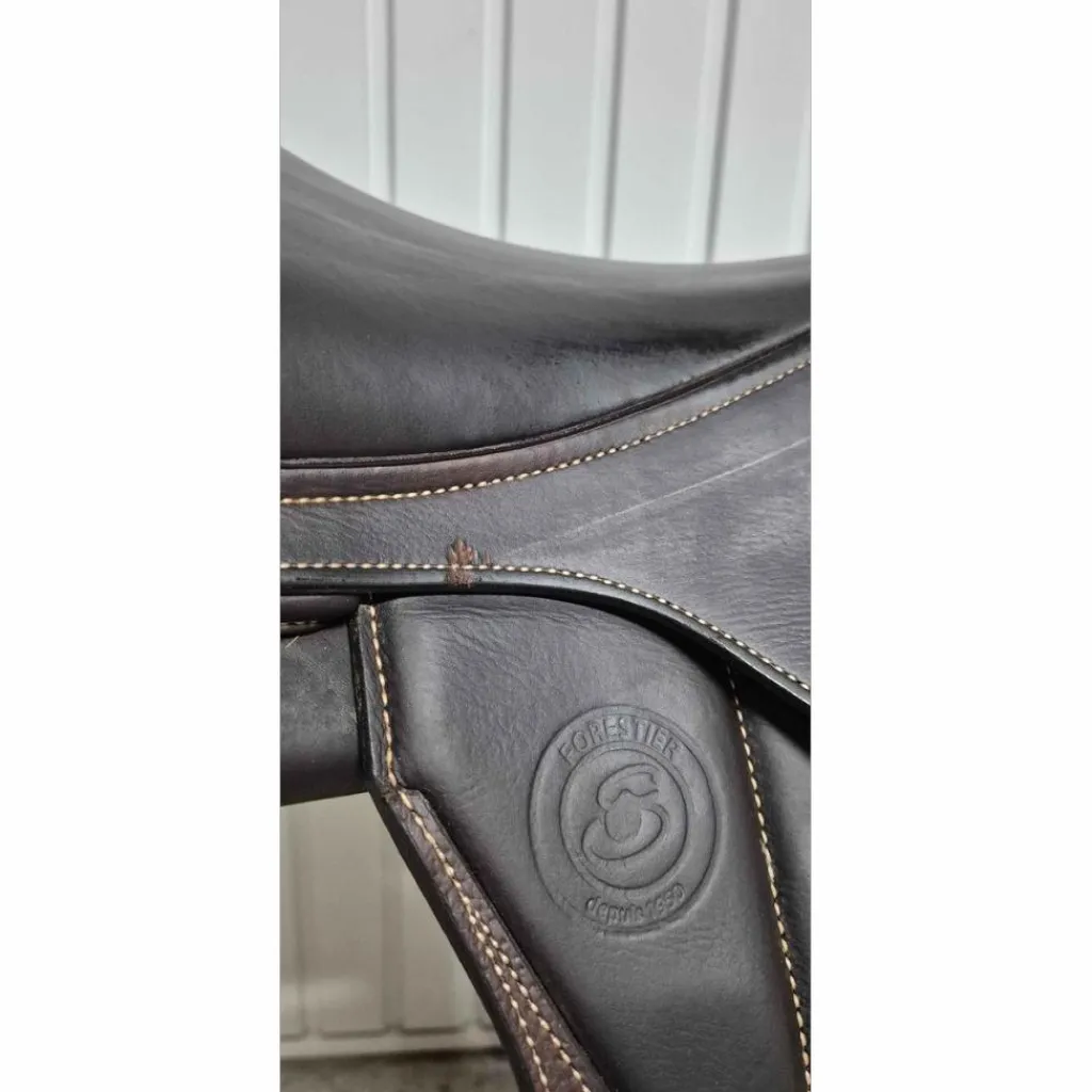 Forestier Selles De Cross>Selle Monoquartier Badminton Buffle