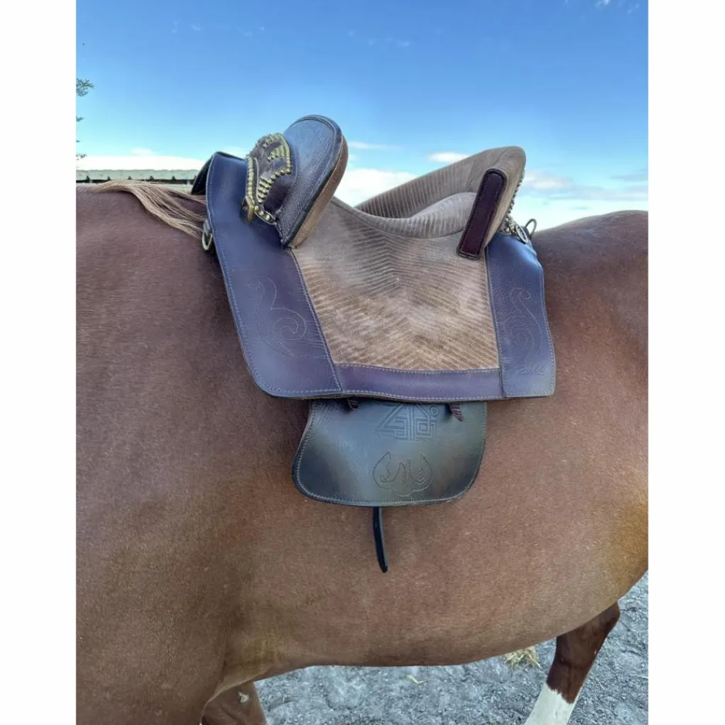 Zaldi Autres Selles (Amazone, Barefoot, Australienne...)>Selle Portugaise - 17"