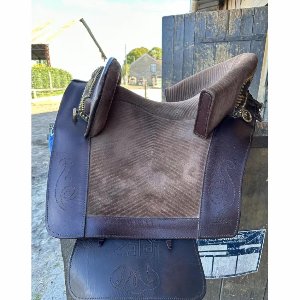 Zaldi Autres Selles (Amazone, Barefoot, Australienne...)>Selle Portugaise - 17"