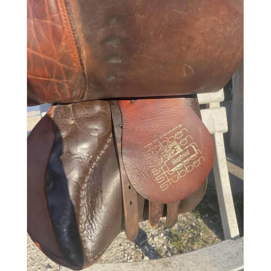 - Marque inconnue - Selles Mixtes>selle stubben 17.5
