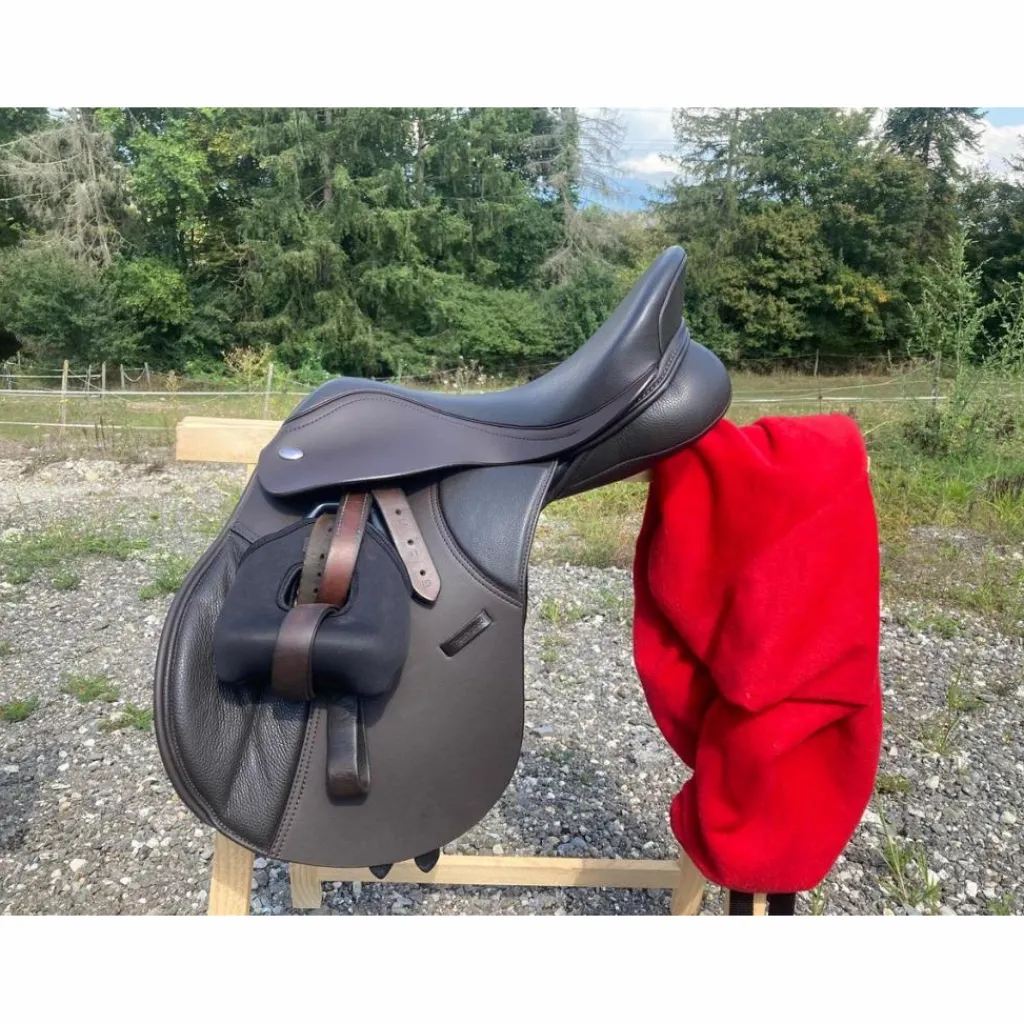 Thorowgood Selles Mixtes>Selle Mixte Standard T8 (Marron) Taille 17''