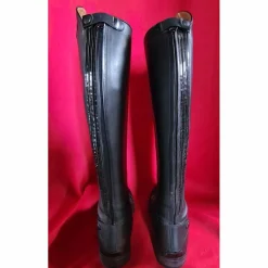 Superbes bottes équitation en cuir noir HPB, neuves, 39*- Marque inconnue - Online