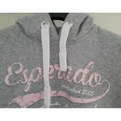 Sweat gris et rose*Esperado Outlet