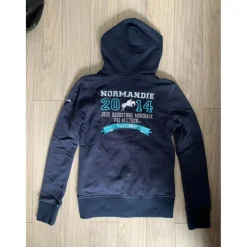 Equitheme Sweats / Pulls>Sweat zippé Jeux Équestres Normandie 2014
