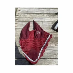 Tapis + bonnet bordeaux*Equitheme