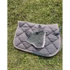 tapis + bonnet rose et gris*Equitheme Best