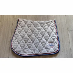 Fouganza Tapis>tapis blanc de dressage Cob/PS