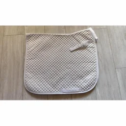 Tapis blanc dressage cheval*QHP New