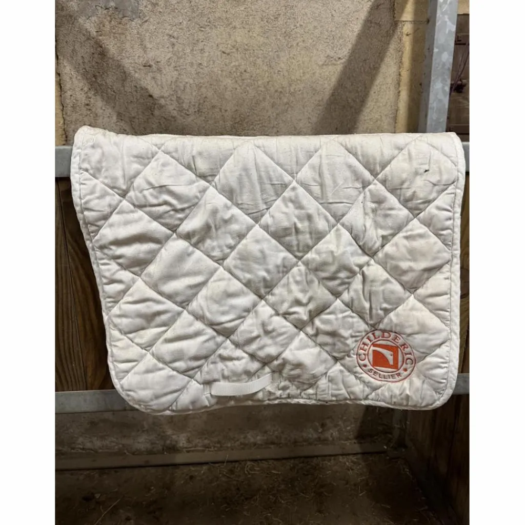 Childeric Tapis>Tapis blanc dressage