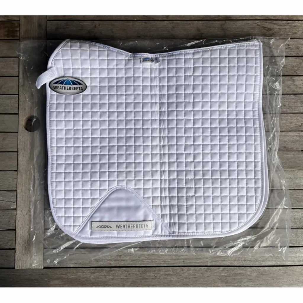 Tapis blanc dressage*Weatherbeeta Best