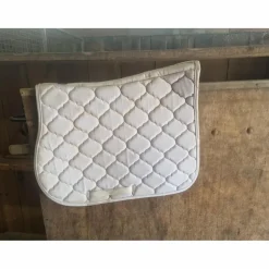 Tapis bonnet bandes blanc*Riding World Best