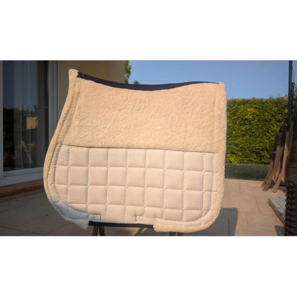 tapis cheval dressage bleu et blanc*- Marque inconnue -