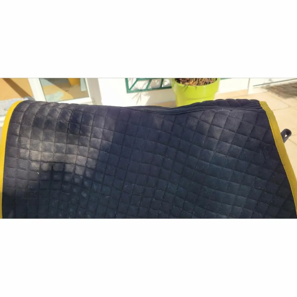 Lemieux Tapis>Tapis cheval Prosport Close Contact Suède jaune