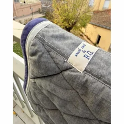 Tapis d’équitation Italy gris foncé taille cheval*RG Online