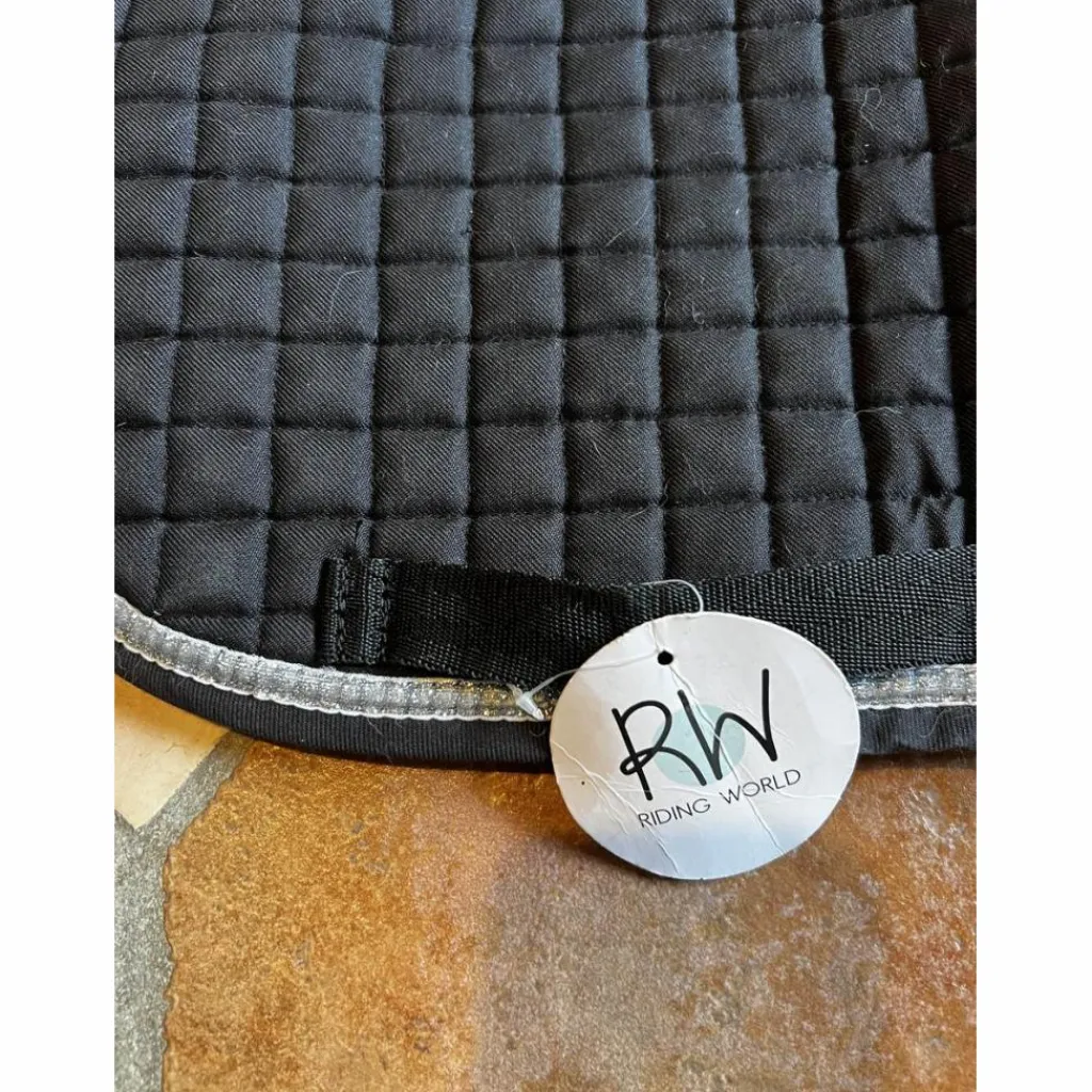 Tapis dressage noir*Riding World
