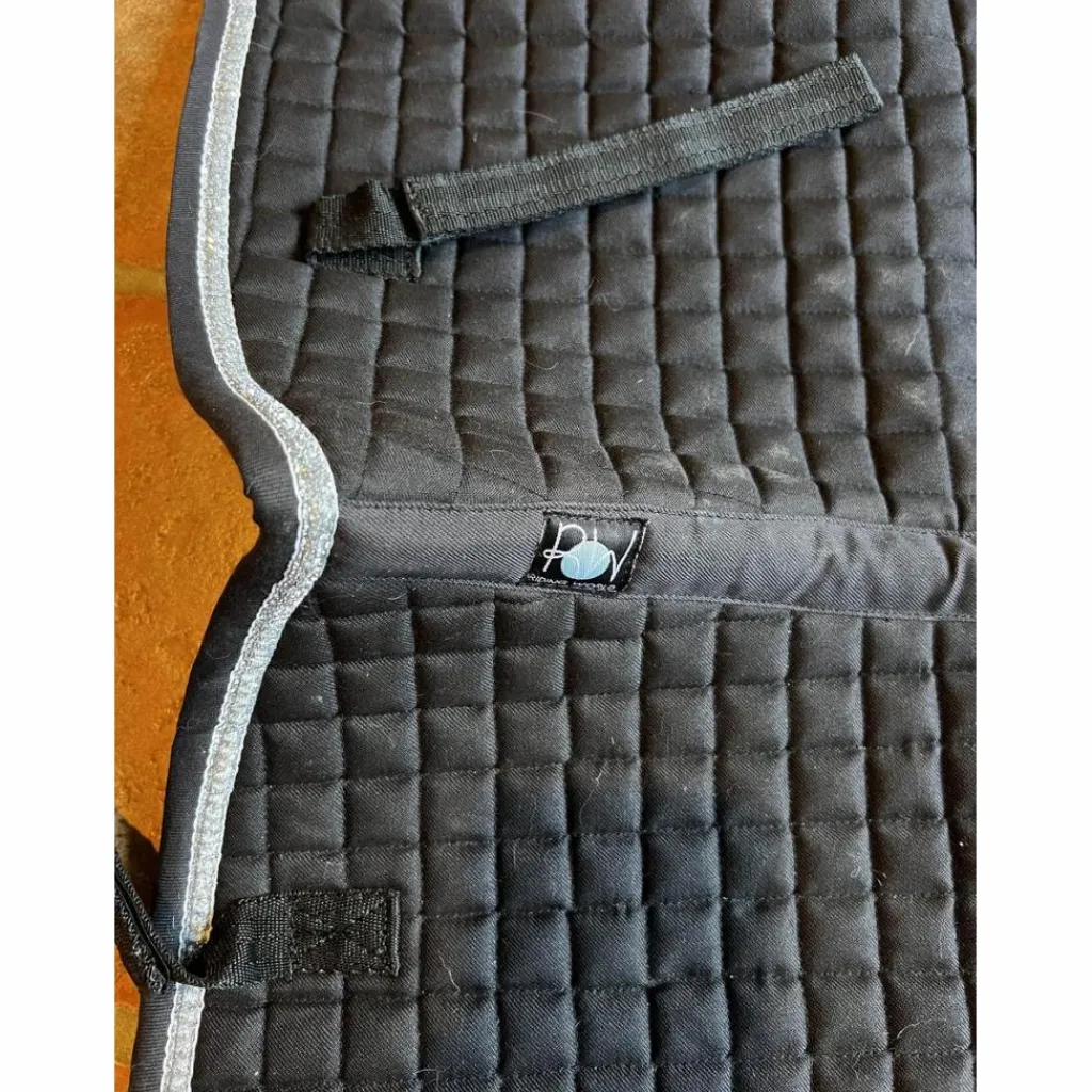 Tapis dressage noir*Riding World