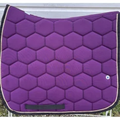 Tapis dressage violet bord noir et or Equidées*Equidees Hot