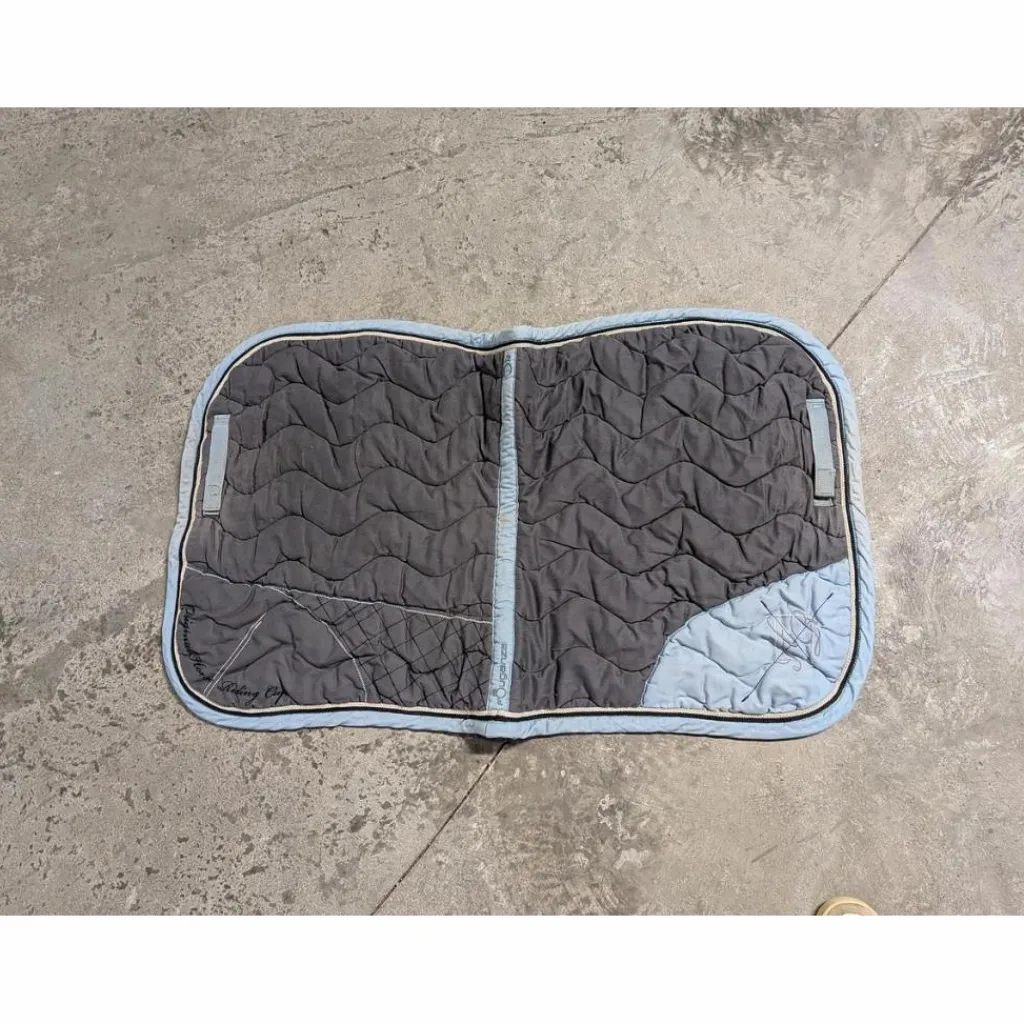 TAPIS GRIS ET BLEU*Fouganza Online