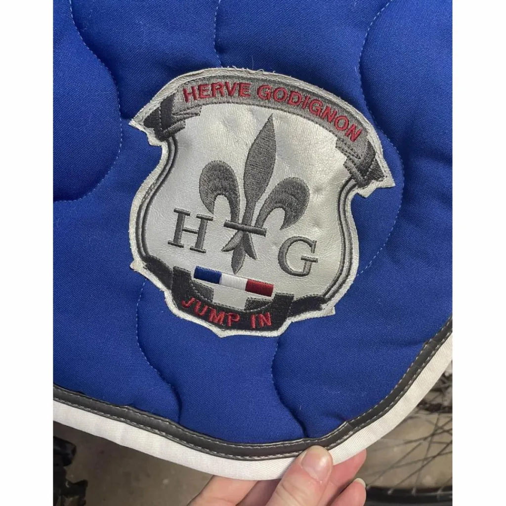 Herve Godignon - Jump'in Tapis>Tapis HG bleu roi
