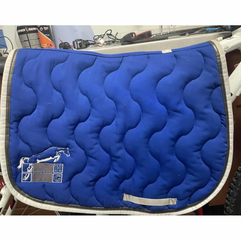 Herve Godignon - Jump'in Tapis>Tapis HG bleu roi