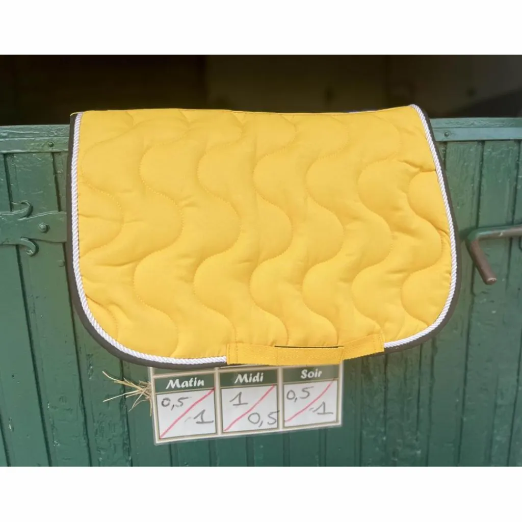 Equitheme Tapis>Tapis jaune équitheme