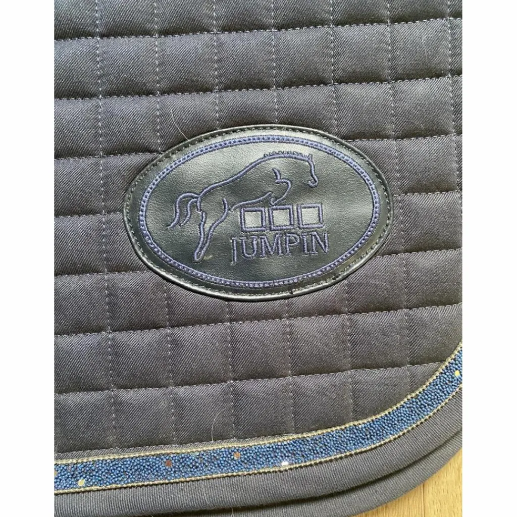 Tapis jumpin bleu marine strass*Jump'In Best