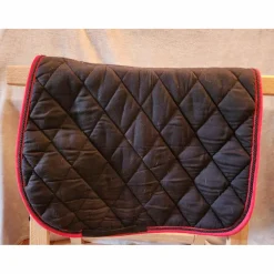 Equitheme Tapis>Tapis équithème, noir et rouge
