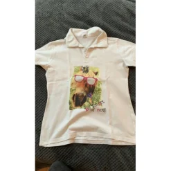 Fouganza Polos / Tshirts Équitation>Tee shirt blanc