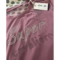 Tee shirt rose*Equitheme Clearance