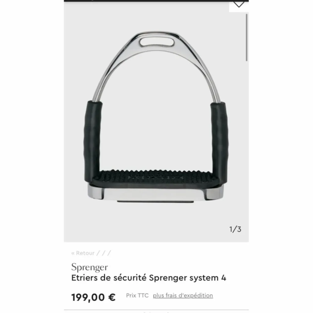 Étriers articulés SORENGER*Sprenger New