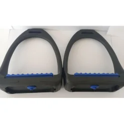 Compositi Etriers>Étriers noir et bleu