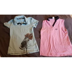 T-shirt bleu et rose peu être vendu séparément*Fouganza Sale
