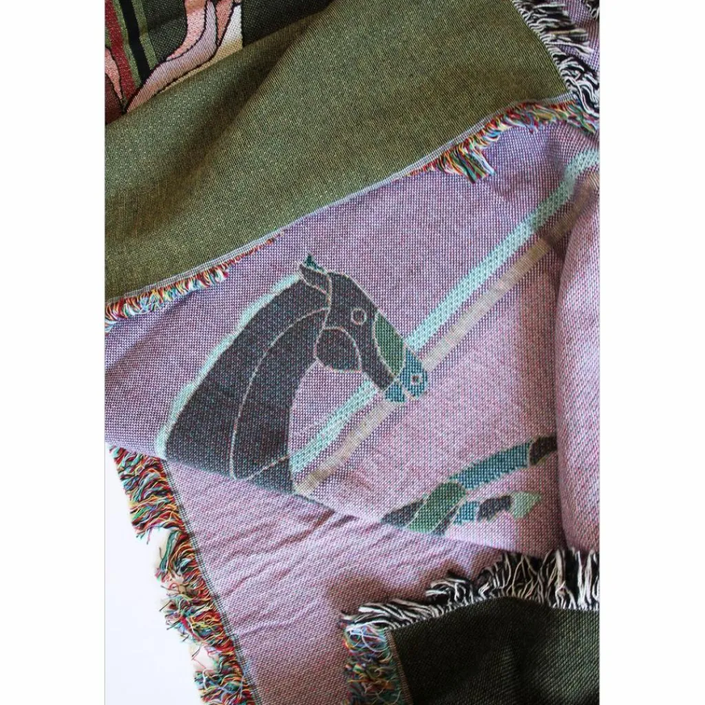 - Marque inconnue - Accessoires>UNIQUE: Plaid HORSE ON THE LOOSE