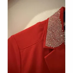 veste concours rouge strass*Animo Sale