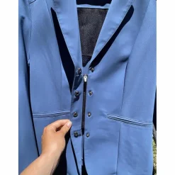 VESTE DE COMPÉTITION INDIGO BLUE POUR FEMMES AVEC MICRO-TROUS*Equiline Best