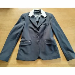 Veste de concours CSO (noire col crème) - / Grand Prix / Femme - Taille 38R - Excellent état*GPA Sale