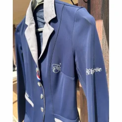 Veste de concours bleue et grise*FHorse New