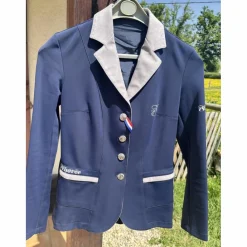 Veste de concours bleue et grise*FHorse New