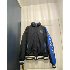 Flags and Cup Manteaux, Vestes Et Doudounes>veste noire et bleue
