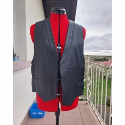 - Marque inconnue - Manteaux, Vestes Et Doudounes>Veston en cuir incognito
